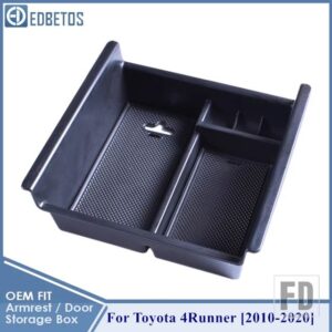 トヨタ 4RUNNER 2010-2022 2023用カーセンターコンソールボックスアクセサリー中央多機能収納パレットコンテナボックス4RUNNER - 2010-2023 4Runner