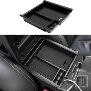 トヨタ タコマ アクセサリー 2016-23 センターコンソールディバイダー タコマ 3RD GEN インサートディバイダー - Black