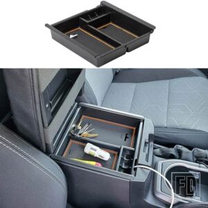 トヨタ タコマ アクセサリー 2016-23 センターコンソールディバイダー タコマ 3RD GEN インサートディバイダー - Orange