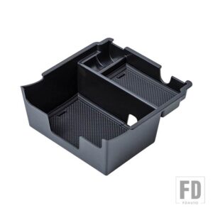 スバル クロストレック インプレッサ 2018-23 センターコンソールトレイボックス ギアシフトトレイオーガナイザー - Black