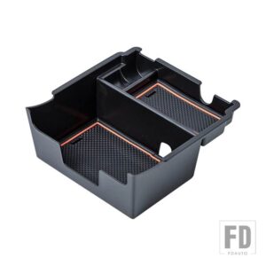 スバル クロストレック インプレッサ 2018-23 センターコンソールトレイボックス ギアシフトトレイオーガナイザー - Orange