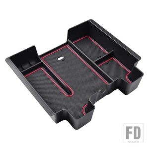 シボレー センターコンソールオーガナイザー 2020-2023 シルバラード/シエラ 2500/3500HD/2019-2023 シルバラード 1500 / GMC シエラ 1500 アク - Red