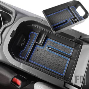 トヨタ センターコンソールオーガナイザー RAV4 XA50 2019-23 収納ボックスオーガナイザートレイ インテリアアクセサリー - Blue