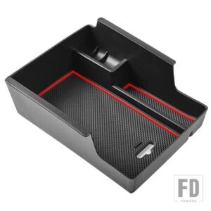 シボレー センターコンソールオーガナイザートレイ 2016-23 マリブ XL 第9世代アクセサリー対応 - Red
