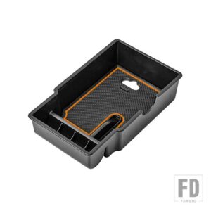 2014-2021-23 JEEP RENEGADE アクセサリーコンテナ 収納グローブボックス センターコンソールトレイオーガナイザー 収納ボックス - Orange Line