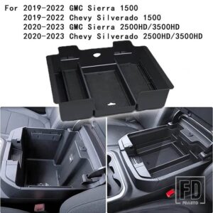 シボレー シルバラード/GMC シエラ 1500 2019-2022 用 インターロッキングインサートディバイダー シルバラード/GMC シエラ 2500 3500 HD 2020 - Black 1