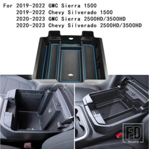 シボレー シルバラード/GMC シエラ 1500 2019-2022 用 インターロッキングインサートディバイダー シルバラード/GMC シエラ 2500 3500 HD 2020 - Blue 1
