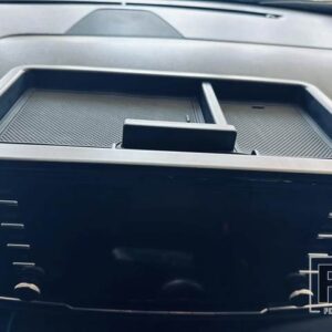 トヨタ シエナ 2021-24 センターコンソールダッシュボード収納ホルダートレイアクセサリー用ダッシュボードトレイ収納オーガナイザー - Black