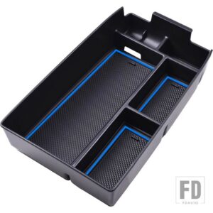 フォード センターコンソールオーガナイザー エスケープ 2020-2023 2024/ブロンコ スポーツ 2021-2024 アクセサリーアームレストボックス - Blue 2