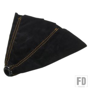 汎用 MT/AT レザーシフトカラー ギアシフトノブ シフター ゲーター ブーツカバー レッド イエロー ブルー ブラック ステッチ - Suede Leather8