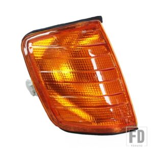 メルセデスベンツ Eクラス W124 1985-1994 1995 1996 1248261243 1248261143 用 車フロントコーナーライト ウィンカーインジケーターランプ - Yellow-1Right