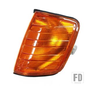 メルセデスベンツ Eクラス W124 1985-1994 1995 1996 1248261243 1248261143 用 車フロントコーナーライト ウィンカーインジケーターランプ - Yellow-1Left