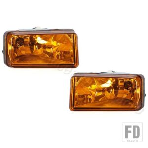 シボレー フロントバンパーフォグランプ シルバラード 2500HD 3500HD タホ サバーバン アバランチ 2007-2013 GM2593160 GM2592160 - Yellow Lens-1Pair