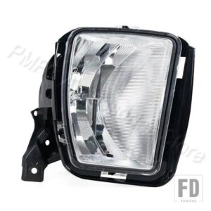 ダッジ ラム 1500 2013-18 自動車用 フロントバンパー フォグランプ フォグランプ フォグランプ アセンブリ 68104820AB 68104820AC - Clear-Only 1 Right