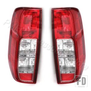 日産 リアブレーキライト リアハザード灯 レッド リアテールランプ ナバラ D40 2005-12-2015用 - 1 Left and 1 Right
