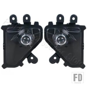 レクサス 自動車用 LEDフロントバンパーDRLフォグランプ デイタイムランニングライト ラウンドフォグランプ ケース付き GX460 GX400 2014-2020 - 1 Left and 1 Right