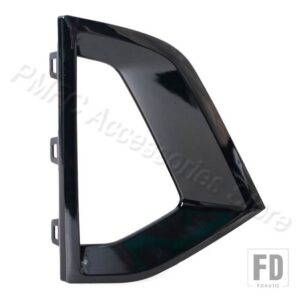 BMW 自動車用 フロントバンパーフォグライトトリムフレームカバーグリルベント装飾カバー 5シリーズ G38 525 530LI 2021 2022 51119463479 - Only 1 Right