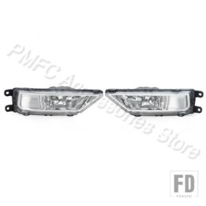 VW フォグランプ 自動車用 フロントバンパーフォグランプ 電球付き ハロゲン ティグアン 5N 2016-21 5NA941061 - 1 Left and 1 Right