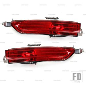 PMFC テールライト リアバンパー リフレクターランプ ブレーキ ストップライト フォグランプ オーバーヘッドライト VW TOUAREG 2011 2012-2014 - Outside-1Pair