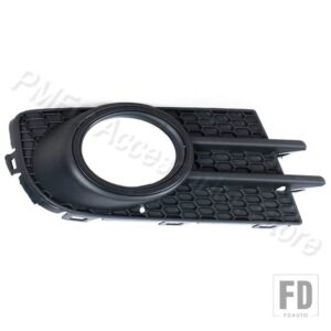 VW フロントバンパーフォグランプギルフォグライトフレームカバー ティグアン 2012 2013 2014-2018 EUバージョン 5N0853666 5N0853665 - Black Right