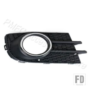 VW フロントバンパーフォグランプギルフォグライトフレームカバー ティグアン 2012 2013 2014-2018 EUバージョン 5N0853666 5N0853665 - silver right