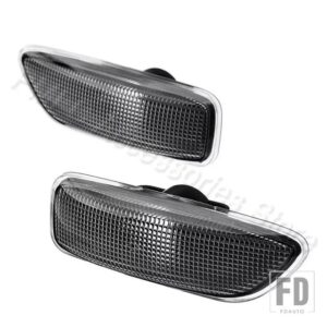 ボルボ ウィンカーライト フロントサイドマーカーライト バルブ無 S60 V70 S80 XC70 XC90 2001-2007 2008 2009 30722641 30722642 - 1 Left and 1 Right