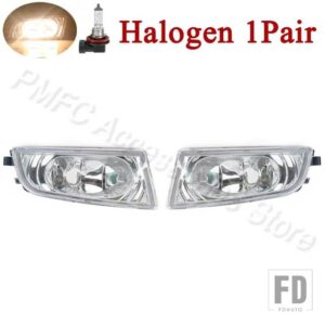 ホンダ フォグランプ フォグライト ヘッドライト シビック FD2 FD1 2006-2011 CIIMO 2012-15 DRL ヘッドランプ 33950TX3H01 - Halogen-1Pair