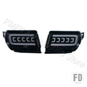 トヨタ 10-19 ランドクルーザー プラド 150 LC150 FJ150 GRJ150 テールブレーキ リアフォグランプ ウィンカー バンパーリフレクターライト - Smoke Lens