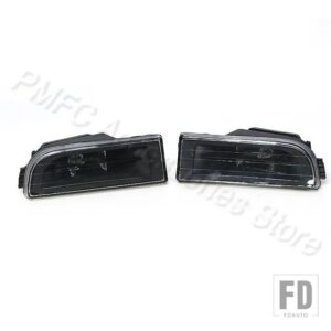 BMW フロントバンパーフォグランプ電球付きフォグランプアセンブリ E38 7シリーズ 740I 750IL 1995-2001 63178352024 63178352023 自動車用 - 1 Left and 1 Right