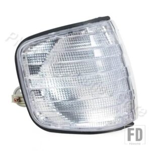 フロントコーナーライト ベンツ W126 260SE 280SE 300SE 380SE 420SE 300SEL 500SEL 560SEL 0008209021JP フロントフォグランプ用 - White-1Right
