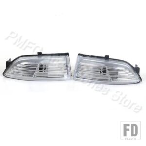 フォード バックミラーシグナルランプ サイドミラーライト バルブ無 エベレスト レンジャー 2012-18 自動車用 - 1 Left and 1 Right