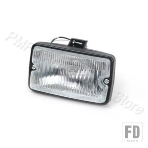 プジョー 自動車用 フロントフォグランプ フォグランプ DRL ドライビングランプ スポットライト スポットランプ カーライト 205 GTI CTI 106 3 - Clear Shell-1PC