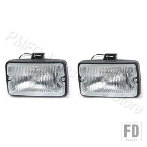 プジョー 自動車用 フロントフォグランプ フォグランプ DRL ドライビングランプ スポットライト スポットランプ カーライト 205 GTI CTI 106 3 - Clear Shell-2Pcs