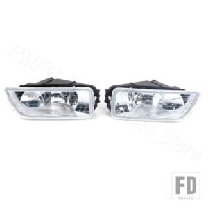 ホンダ フロントバンパー フォグランプ ドライビングランプ フォグランプアセンブリ 電球付き アコード 2003-07 4ドア用 - 1 Left and 1 Right