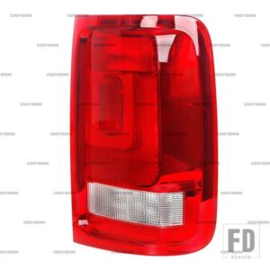 VW ウィンカーライト リアテールライトアセンブリ ブレーキランプ バルブ無 アマロック UTE ピックアップ 2010-13-2018 - Only 1 Right
