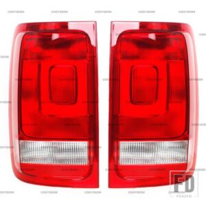 VW ウィンカーライト リアテールライトアセンブリ ブレーキランプ バルブ無 アマロック UTE ピックアップ 2010-13-2018 - 1 Left and 1 Right