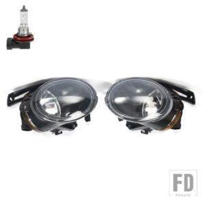 フロントバンパーフォグランプフォグランプアセンブリドライビングランプ VWパサートB6 2006 2007 2008 3C0941699 3C0941700A ハロゲンLED - Halogen-1 Pair