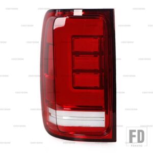 VW 自動車用 LEDテールライト ブレーキライト ウィンカーランプ リアテールライトアセンブリ アマロック V6 2009-2017-20用 - Red Shell-Left