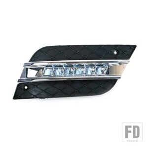 メルセデスベンツ 自動車用 LED デイタイムランニングライト DRL フォグランプ 防水 ML350 W164 ML300 ML320 2010 2011用 - NO Decoder-Left
