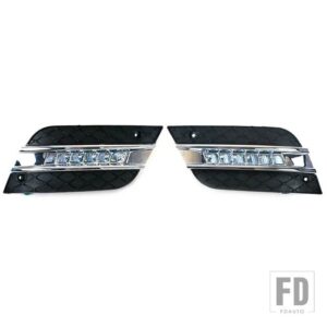 メルセデスベンツ 自動車用 LED デイタイムランニングライト DRL フォグランプ 防水 ML350 W164 ML300 ML320 2010 2011用 - NO Decoder-1Pair