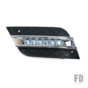 メルセデスベンツ 自動車用 LED デイタイムランニングライト DRL フォグランプ 防水 ML350 W164 ML300 ML320 2010 2011用 - NO Decoder-Right
