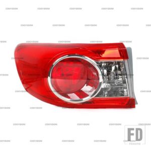 トヨタ カローラ2010-13用車リアテールライトテールランプテールライトウィンカーライトブレーキライトテールライトアセンブリ - Outside Left