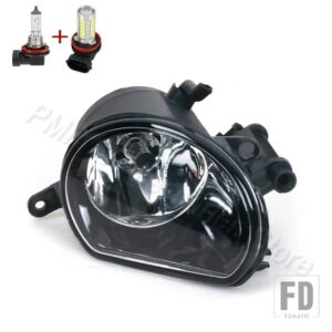アウディ LEDとハロゲンフロントフォグランプカーライトフォグランプ Q7 2010 2011 2012-2015 4L0941699 4L0941700自動車用 - Only 1 Left