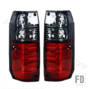 トヨタ プラド ランドクルーザー LC70 LC76 LC77 4500 LJ77 RJ77 FZJ76 GRJ76 HZJ76 リアテールライト 5ドアブレーキランプ用 - Red Smoken