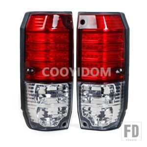 トヨタ プラド ランドクルーザー LC70 LC76 LC77 4500 LJ77 RJ77 FZJ76 GRJ76 HZJ76 リアテールライト 5ドアブレーキランプ用 - Red Clear