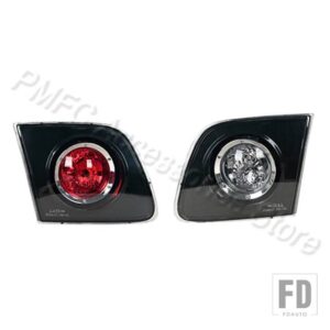 マツダ 3 セダン 2004-08-2010 用テールライトアセンブリ リアウィンカーライト ブレーキランプ ハザードリバースランプ - Inside-1Pair