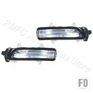 トヨタ サイドバックミラー LED ウィンカーライト リピーターランプ ランドクルーザー プラド 2009 2010-2017 81730-60120 81740-60090 - 1 Left and 1 Right