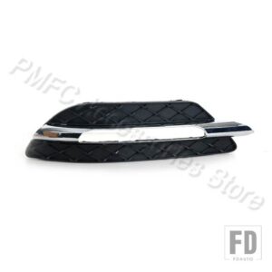 メルセデスベンツ フロントバンパー LED DRL デイタイムランニングライト フォグランプ グリル フォグランプカバー Cクラス W204 2011-2013 A2 - Grille-1Right