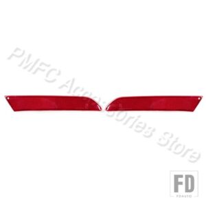 マツダ ブレーキライト リアバンパー フォグランプ リバーステールウォーミングシグナルリフレクターランプ CX-7 CX7 2009 2010-2015 バルブ無 - Inside-1 Pair