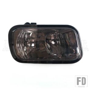 ダッジ ラム 1500 2500 3500 2009-12 自動車用 フロント クリア バンパー フォグライト ハロゲン フォグランプ 55372735AB 55372734AB - Smoke Shell-Left